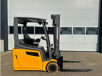 رافعة شوكية كهربائية Jungheinrich EFG 216K 1.6 ton Triplex Freelift Sideshift Elektra Heftruck Accu 2020: صور 2