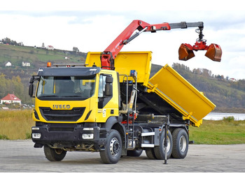 تأجير Iveco TRAKKER 360 * Kipper 4,90m* KRAN/FUNK*6x4  Iveco TRAKKER 360 * Kipper 4,90m* KRAN/FUNK*6x4: صور 3