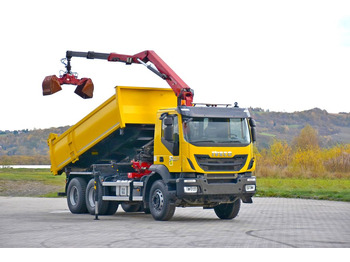 تأجير Iveco TRAKKER 360 * Kipper 4,90m* KRAN/FUNK*6x4  Iveco TRAKKER 360 * Kipper 4,90m* KRAN/FUNK*6x4: صور 2