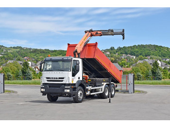 شاحنة كرين, قلابات Iveco TRAKKER 360 * Kipper 5,60m* KRAN /FUNK * 6x4: صور 2