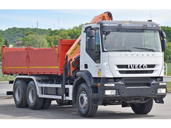 شاحنة كرين, قلابات Iveco TRAKKER 360 * Kipper 5,60m* KRAN /FUNK * 6x4: صور 3