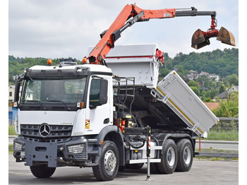 شاحنة كرين, قلابات Mercedes-Benz AROCS 2635* FASSI F165AZ.0.22 + FUNK * 6x4: صور 3 شاحنة كرين, قلابات Mercedes-Benz AROCS 2635* FASSI F165AZ.0.22 + FUNK * 6x4: صور 3