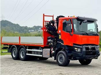 تأجير  Renault K 380 * HIAB 166 BS-3 HIDUO + FUNK* 6x4 Renault K 380 * HIAB 166 BS-3 HIDUO + FUNK* 6x4: صور 4