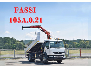 شاحنة كرين RENAULT Midlum 300