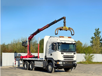 تأجير  Scania G490* HOLZTRANSPORTER * PENZ 12Z8.70* 6x6 Scania G490* HOLZTRANSPORTER * PENZ 12Z8.70* 6x6: صور 2