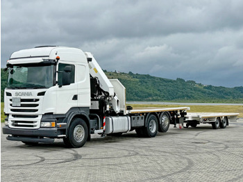 تأجير  Scania R440 * HIAB 422 E-6 HIPRO + FUNK + Anhänger! 6x4 Scania R440 * HIAB 422 E-6 HIPRO + FUNK + Anhänger! 6x4: صور 4