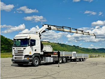 تأجير  Scania R440 * HIAB 422 E-6 HIPRO + FUNK + Anhänger!*TOP Scania R440 * HIAB 422 E-6 HIPRO + FUNK + Anhänger!*TOP: صور 2