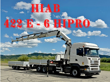 تأجير  Scania R440 * HIAB 422 E-6 HIPRO + FUNK + Anhänger!*TOP Scania R440 * HIAB 422 E-6 HIPRO + FUNK + Anhänger!*TOP: صور 1