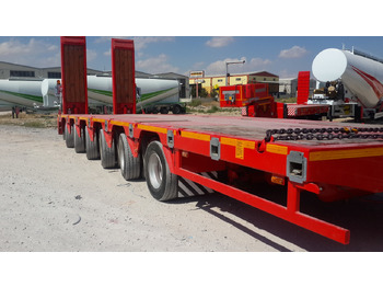 عربة مسطحة منخفضة نصف مقطورة لنقل المعدات الثقيلة جديد LIDER 2024 YEAR NEW MODELS containeer flatbes semi TRAILER FOR SALE: صور 4