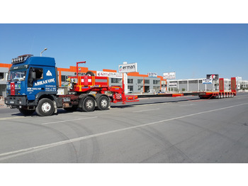 عربة مسطحة منخفضة نصف مقطورة لنقل المعدات الثقيلة جديد LIDER 2024 YEAR NEW MODELS containeer flatbes semi TRAILER FOR SALE: صور 2