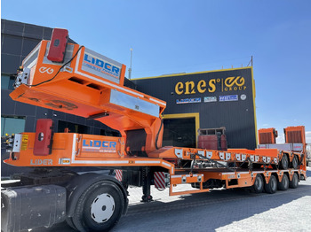 عربة مسطحة منخفضة نصف مقطورة لنقل المعدات الثقيلة جديد LIDER 2025 MODEL NEW LOWBOY TRAILER FROM MANUFACTURER: صور 2