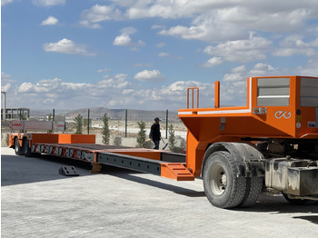 عربة مسطحة منخفضة نصف مقطورة لنقل المعدات الثقيلة جديد LIDER 2025 MODEL NEW LOWBOY TRAILER FROM MANUFACTURER: صور 3