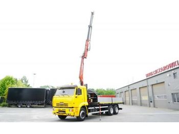 شاحنات مسطحة, شاحنة كرين KAMAZ 65117: صور 1
