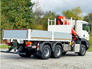 شاحنات مسطحة, شاحنة كرين MAN TGS 33.480*KIPPER 5,05m * PK 33002-EH C+FUNK/6x6* 6x6: صور 5