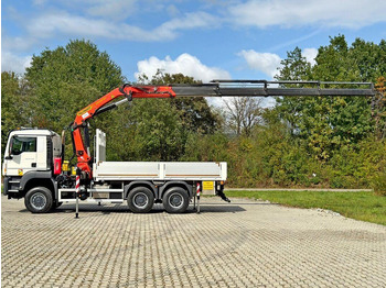 شاحنات مسطحة, شاحنة كرين MAN TGS 33.480*KIPPER 5,05m * PK 33002-EH C+FUNK/6x6* 6x6: صور 4