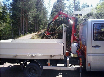 قلابات, شاحنة كرين Mercedes-Benz 413 - Doka tipper+crane with gripper: صور 5