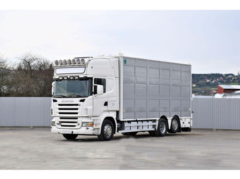 شاحنة نقل المواشي شاحنة SCANIA R 500