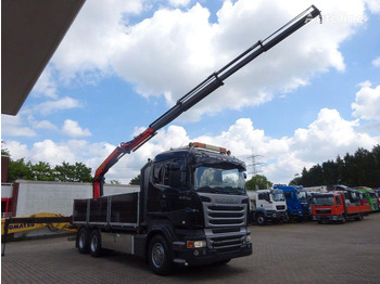 شاحنات مسطحة, شاحنة كرين Scania R620 Flatbed + crane PK 22002 EH 6x2: صور 5 شاحنات مسطحة, شاحنة كرين Scania R620 Flatbed + crane PK 22002 EH 6x2: صور 5