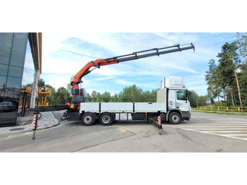 شاحنة كرين, شاحنات مسطحة Mercedes-Benz ACTROS 2546 6x2 Palfinger PK 50002 EURO 5 Cran .: صور 4 شاحنة كرين, شاحنات مسطحة Mercedes-Benz ACTROS 2546 6x2 Palfinger PK 50002 EURO 5 Cran .: صور 4