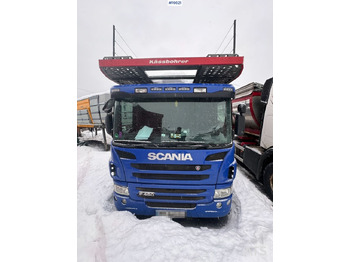شاحنة نقل سيارات شاحنة Scania P450: صور 2