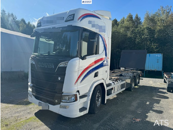 شاحنات الحاويات/ جسم علوي قابل للتغيير شاحنة SCANIA R 580