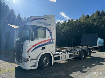 شاحنات الحاويات/ جسم علوي قابل للتغيير شاحنة Scania R580: صور 3