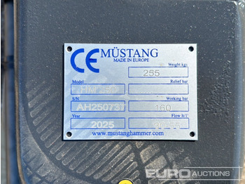مطرقة هيدروليكية Unused 2025 Mustang HM250: صور 5