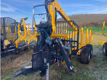 تأجير Uniforst Forstanhänger 6t   Forstkran 6,3 Uniforst Forstanhänger 6t   Forstkran 6,3: صور 1