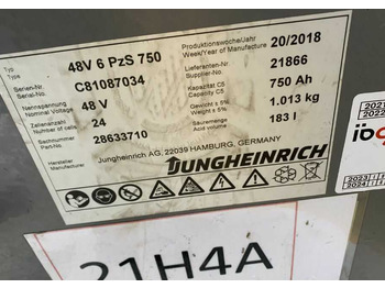 رافعة شوكية كهربائية Jungheinrich EFG216: صور 2