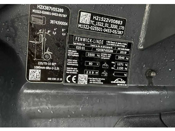 رافعة شوكية كهربائية Linde E25-01: صور 4