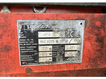 معدات تكديس LINDE L12