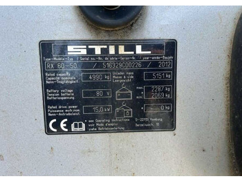 رافعة شوكية كهربائية Still RX60-50: صور 4