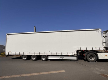 عربة مسطحة منخفضة نصف مقطورة Fliegl SDS 350 Schiebeplane+Verdeck XL SAF 20.900Km: صور 3
