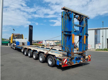 عربة مسطحة منخفضة نصف مقطورة GOLDHOFER STZ