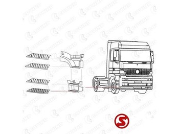 خطوة جانبية - شاحنة جديد Mercedes-Benz Trede actros mp1 - 2 - 3 mega space rechts: صور 2