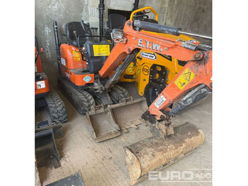 حفارة مصغرة 2019 Hitachi ZX10U-6 Rubber Tracks, Blade, Offset, QH, Piped, Expanding Undercarriage: صور 5