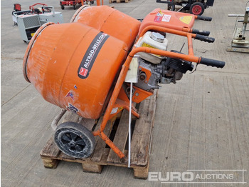 خلاطه اسمنت Altrad Minimix 150 Petrol Cement Mixer, Honda Engine (Spares). 110Volt Cement Mixer: صور 2