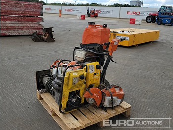 آلة أسفلت Belle CSXA01 Petrol Road Saw, Honda Engine, Wacker Neuson BS60-2 Petrol Trench Compactor (2 of), Stihl TS 480i Petrol Quick Cut Saw (2 of): صور 3