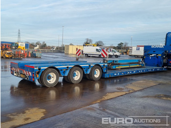 عربة مسطحة منخفضة نصف مقطورة Faymonville Tri-Axle: صور 5