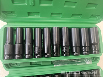 معدات الورش Unused 10Pcs 1/2" Deep Impact Socket Set (10-24mm) (2 of): صور 2