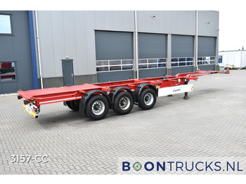 شاحنات الحاويات/ جسم علوي قابل للتغيير نصف مقطورة Krone SD BOX LINER | 2x20-40ft HC * 4650 Kg * FIXED CHASSIS * APK 10-2024 * 8x AVAILABLE: صور 1