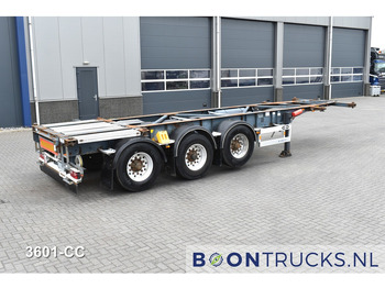 شاحنات الحاويات/ جسم علوي قابل للتغيير نصف مقطورة VAN HOOL 20'/30'
