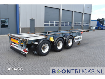 شاحنات الحاويات/ جسم علوي قابل للتغيير نصف مقطورة VAN HOOL 20'/30'