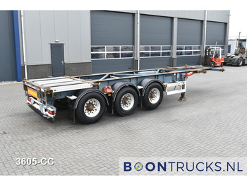 شاحنات الحاويات/ جسم علوي قابل للتغيير نصف مقطورة VAN HOOL 20'/30'