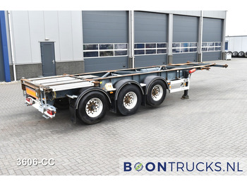 شاحنات الحاويات/ جسم علوي قابل للتغيير نصف مقطورة VAN HOOL 20'/30'