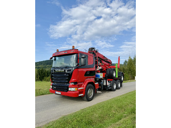 شاحنة قطع الأشجار SCANIA R 580