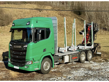 شاحنة قطع الأشجار, شاحنة كرين لنقل الأخشاب SCANIA R580: صور 2 شاحنة قطع الأشجار, شاحنة كرين لنقل الأخشاب SCANIA R580: صور 2