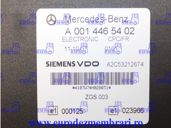 كتلة التحكم - شاحنة CALCULATOR CPC-FR MERCEDES ACTROS MP2 A0014465402, A0024460102: صور 3
