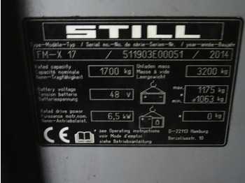 شاحنة مناولة Still FM-X17: صور 5