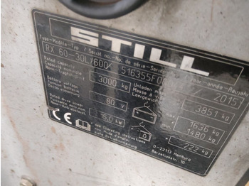 رافعة شوكية كهربائية Still RX60-30L/600: صور 5 رافعة شوكية كهربائية Still RX60-30L/600: صور 5